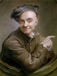 Zelfportret met het stierenoog, 1737